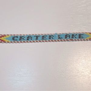 Vintage crater lake belt Childs size 28 or adult